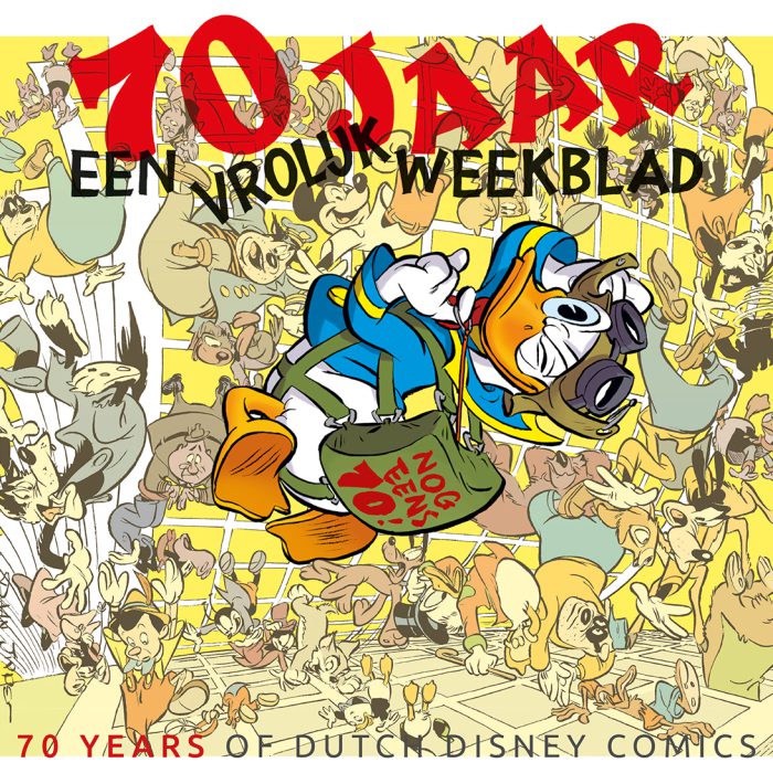 Celebrating 70 years of Donald Duck comics in The Netherlands!