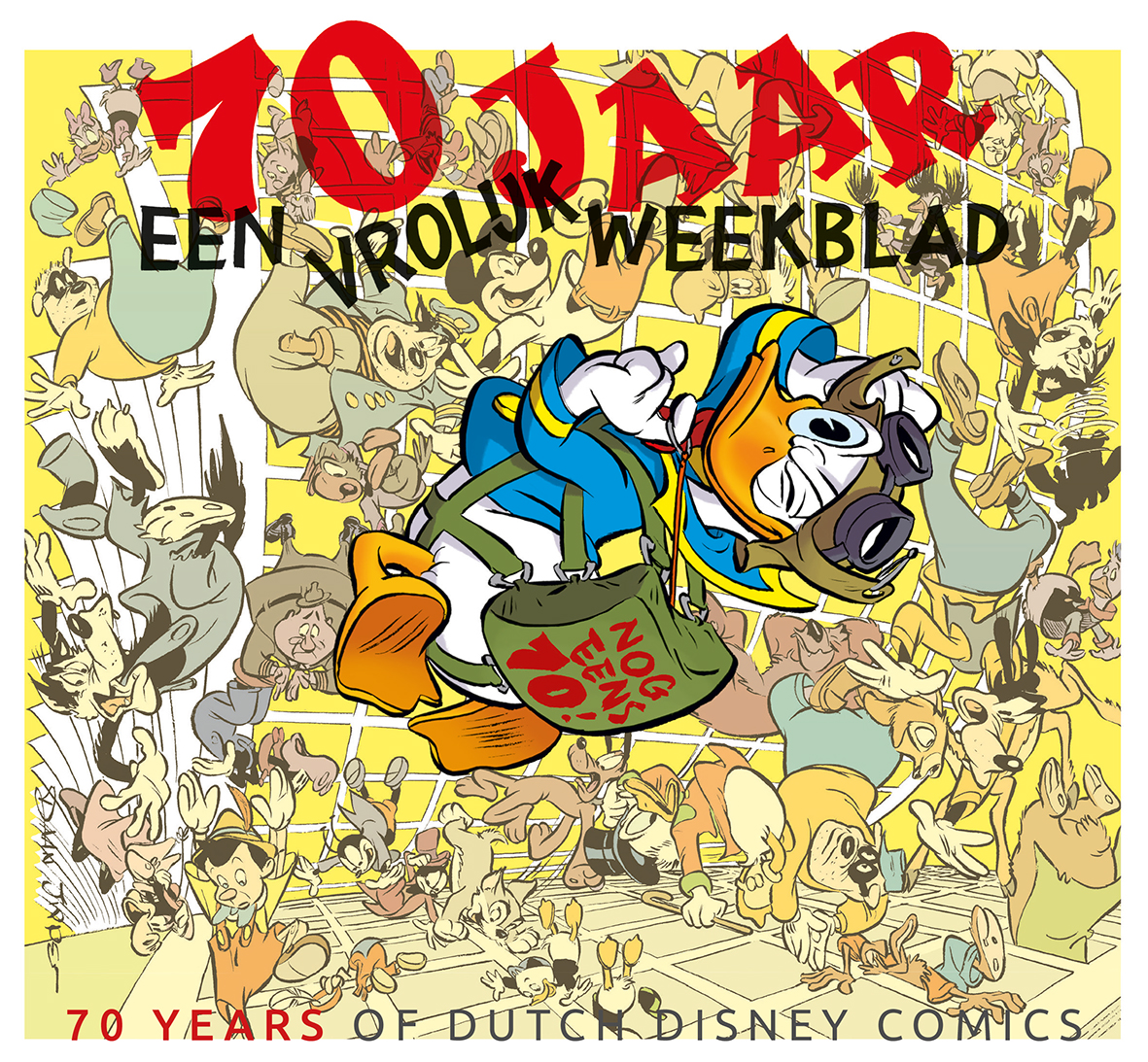 Celebrating 70 years of Donald Duck comics in The Netherlands!